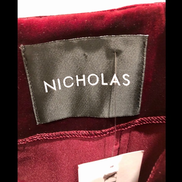 NICHOLAS Off Shoulder Velvet Mini Dress • NWT - Picture 4 of 6